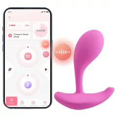   Honey Play Box Oly 2 - Vibračný stimulátor bodu G a klitorisu ovládaný aplikáciou (ružový)