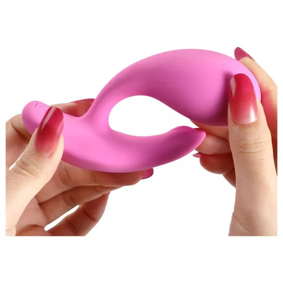 Honey Play Box Oly 2 - vibrátor na G bod a klitoris - ružový