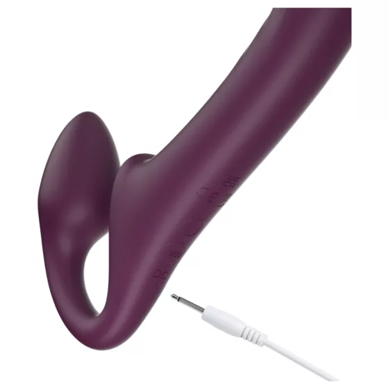 Honey Play Box Bliss - pripínací vibrátor s rotujúcimi korálkami - fialový