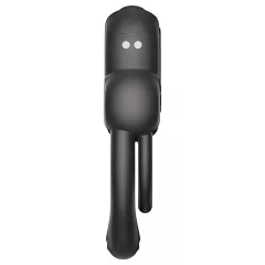   Honey Play Box Anello - vibračný krúžok na penis a semenníky s ovládaním cez aplikáciu pre mužov (čierny)