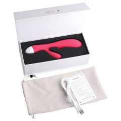   Cotoxo Dolphin & baby - nabíjací vibrátor na stimuláciu klitorisu (červený)