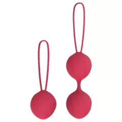   Cotoxo Cherry - súprava gejšiných guličiek 2 ks - červené