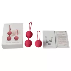   Cotoxo Cherry - súprava gejšiných guličiek 2 ks - červené