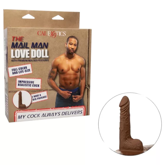 The Mail Man - nafukovací muž - realistický penis - PVC