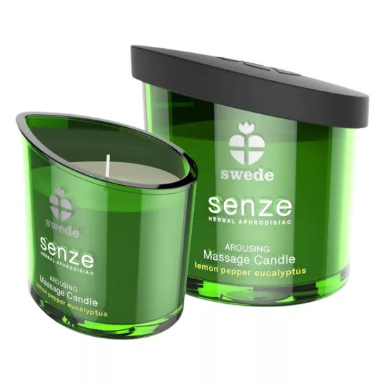 Swede Senze - masážna sviečka - eukalyptus a citrón - 50ml