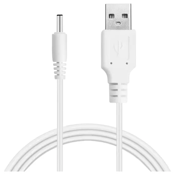 LELO - USB nabíjačka 5V - nabíjací kábel - biely