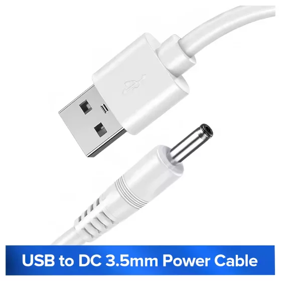 LELO - USB nabíjačka 5V - nabíjací kábel - biely