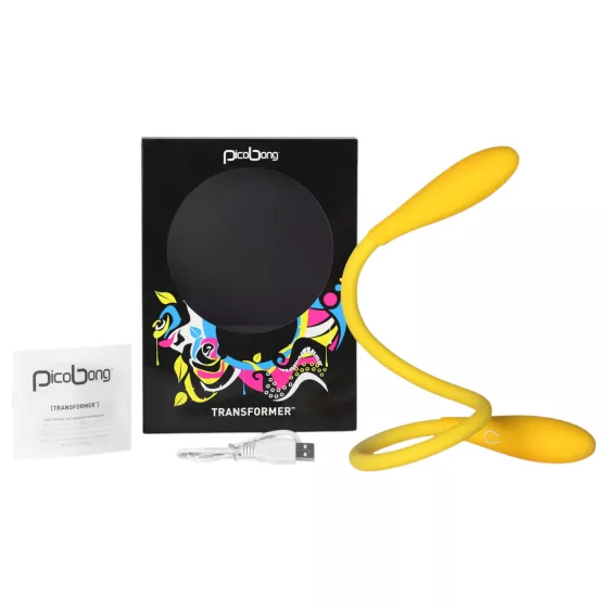 Picobong Transformer - vodotesný unisex vibrátor (žltá)