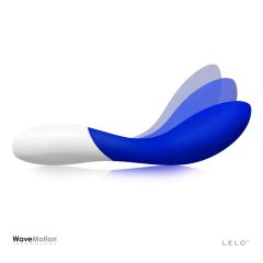LELO Mona Wave - vodotesný vibrátor na bod G (modrý)