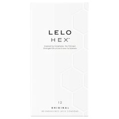 LELO Hex Original - luxusný kondóm (12 ks)