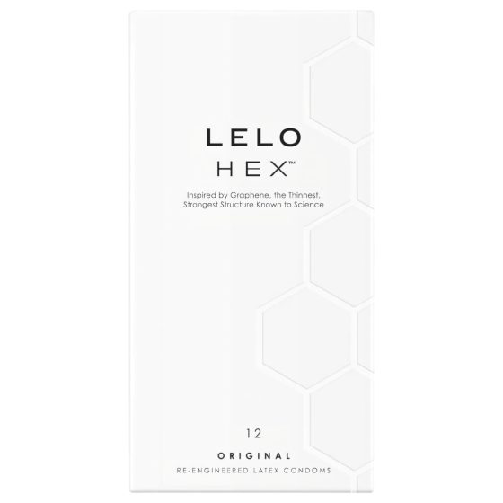 LELO Hex Original - luxusný kondóm (12 ks)