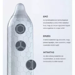 LELO Hex - kondóm - originál - 12 ks