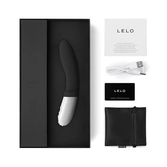 LELO Billy 2 - nabíjateľný vodotesný vibrátor na prostatu - čierny