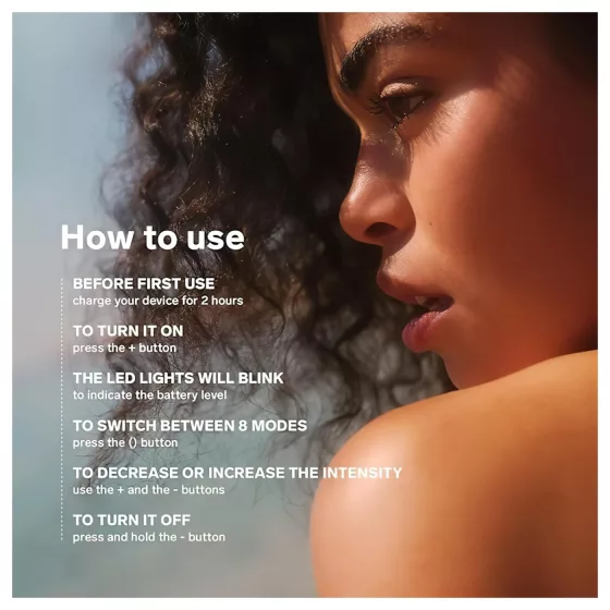 LELO - stimulátor klitorisu s vlnami - čierny