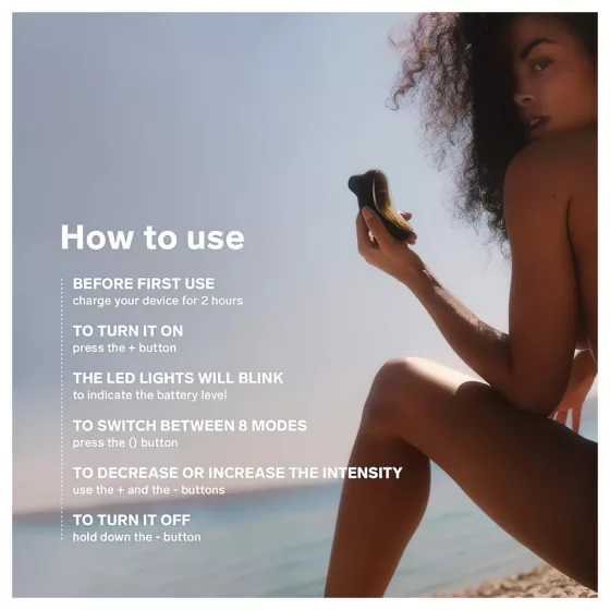 LELO Sona - stimulátor klitorisu s vlnami - ružový