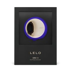  LELO Ora 3 - simulátor orálneho sexu a vibrátor na klitoris (modrý)