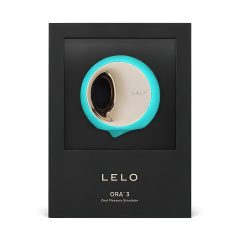   LELO Ora 3 - simulátor orálneho sexu a vibrátor na klitoris (tyrkysový)