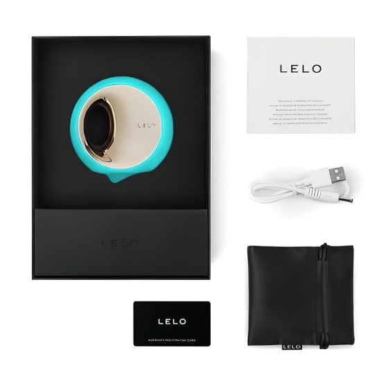 LELO Ora 3 - simulátor orálneho sexu a vibrátor na klitoris (tyrkysový)