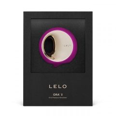   LELO Ora 3 - silumátor na orálny sex a vibrátor na klitoris (fialový)