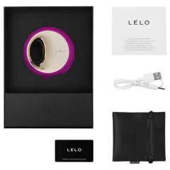   LELO Ora 3 - stimulátor orálneho sexu a vibrátor na klitoris - fialový