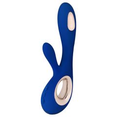   LELO Soraya Wave - nabíjateľný vibrátor s ramienkom na klitoris (modrý)