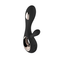   LELO Soraya Wave - bezdrôtový vibrátor s kývajúcimi ramenami (čierny)