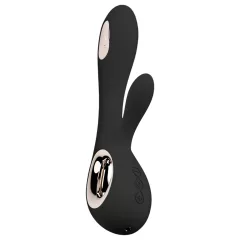   LELO - vibrátor s klitorálnym ramenom a pohybom hore-dole - čierny