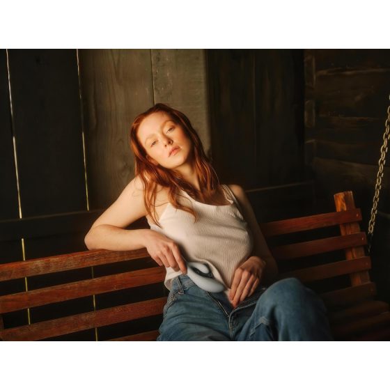 LELO - vibrátor pre ženy - nabíjateľný, vodotesný - modrý