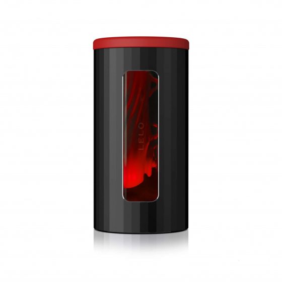 LELO F1s V2 - Inteligentný dobíjací interaktívny masturbátor (čierno-červený)