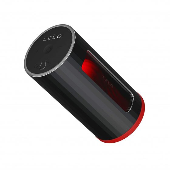 LELO F1s V2 - Inteligentný dobíjací interaktívny masturbátor (čierno-červený)