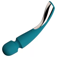 LELO - masážny vibrátor stredný - turkusová farba