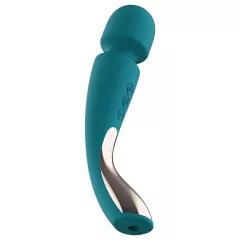 LELO - masážny vibrátor stredný - turkusová farba