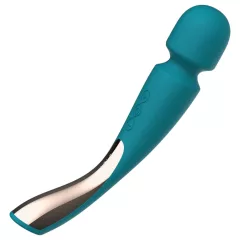 LELO - masážny vibrátor stredný - turkusová farba