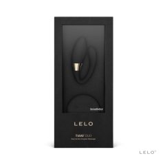 LELO Tiani Duo - silikónový vibrátor (čierny)