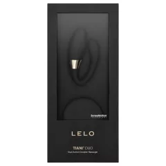 LELO Tiani Duo - párový vibrátor - silikón - čierny