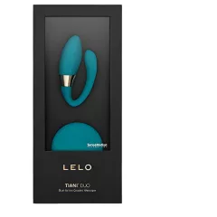 LELO Tiani Duo - párový vibrátor - silikón - modrý