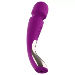   LELO - masážny vibrátor - stredný, nabíjateľný - fialový