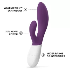   LELO Ina Wave 2 - vibrátor s akumulátorom - vodotesný - fialový