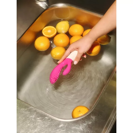 LELO Ina Wave 2 - nabíjací vibrátor - vodotesný - čerešňová farba