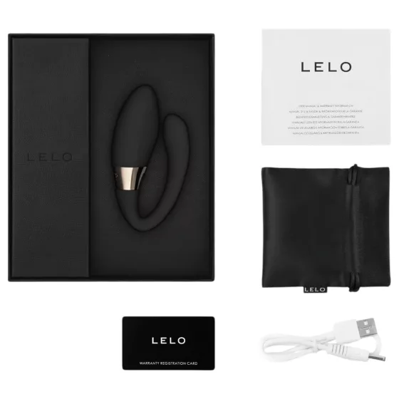LELO Tiani Harmony - párový vibrátor - dobíjací, smart - čierna
