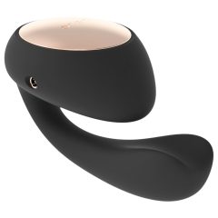   LELO Ida Wave - inteligentný, nabíjací vibračný a rotačný vibrátor (čierny)
