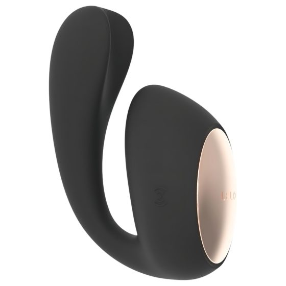 LELO Ida Wave - inteligentný, nabíjací vibračný a rotačný vibrátor (čierny)