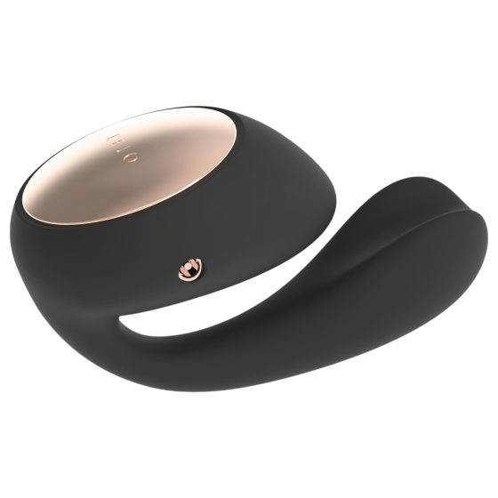 LELO Ida Wave - inteligentný, nabíjací vibračný a rotačný vibrátor (čierny)