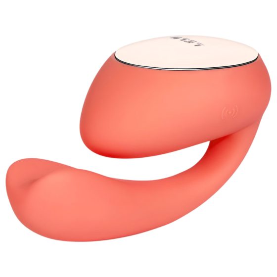 LELO Ida Wave - inteligentný akumulátorový vibrátor s rotáciou (korálová)