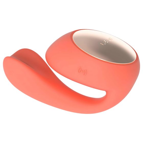 LELO Ida Wave - inteligentný akumulátorový vibrátor s rotáciou (korálová)