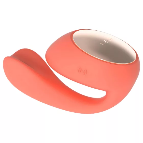 LELO Ida Wave - vibračný rotačný vibrátor na diaľkové ovládanie - koralový