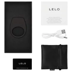   LELO Tor 3 - vibračný erekčný krúžok - nabíjateľný - čierny