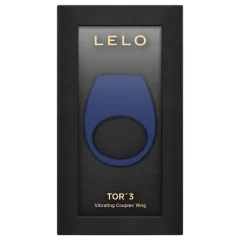   LELO Tor 3 - vibračný erekčný krúžok - nabíjateľný, inteligentný - modrý