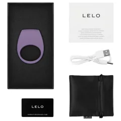   LELO Tor 3 - Vibračný erekčný krúžok pre mužov s ovládaním cez aplikáciu (fialový)