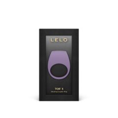   LELO Tor 3 - dobíjací inteligentný vibračný krúžok na penis (fialový)